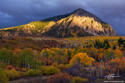Marcellina Mountain Sunset print