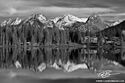 Molas Lake Reflections print