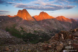 Vestal and Arrow Peak Sunrise