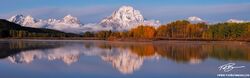 Snowy Oxbow Bend