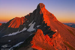 Wetterhorn Peak Sunset