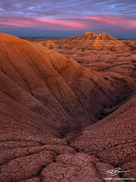 Badlands Chute print
