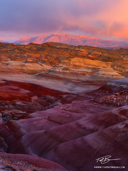 Henry Mountains Sunset 2 print
