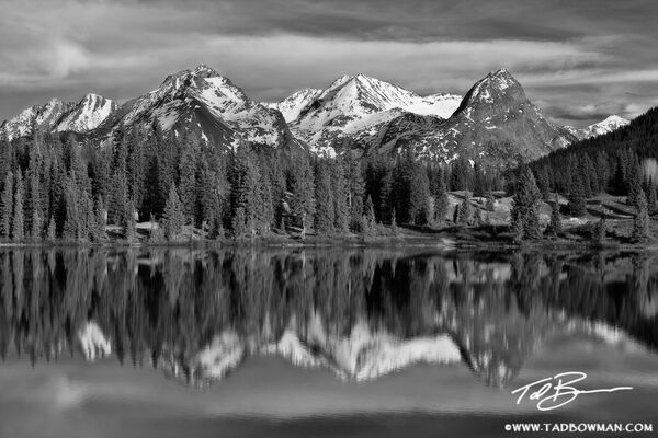 Molas Lake Reflections print