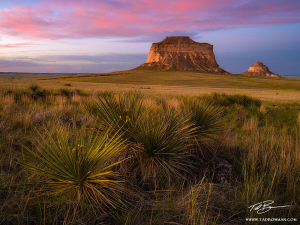 Pawnee Buttes Sunset print