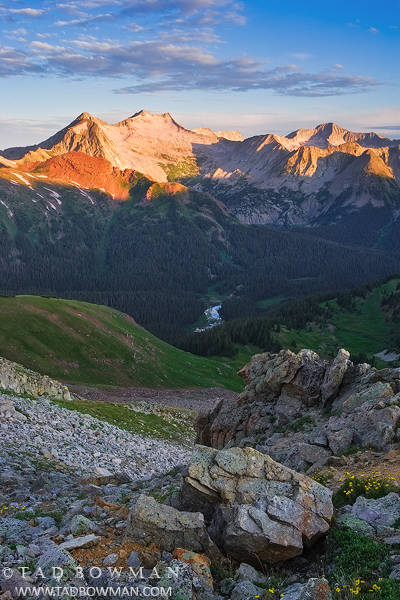 Snowmass Peak Sunrise print