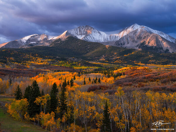 Mount Sopris Sunrise 2 print