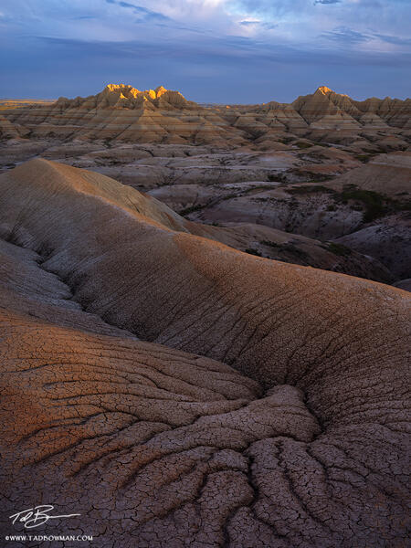 Twilight Ridges print